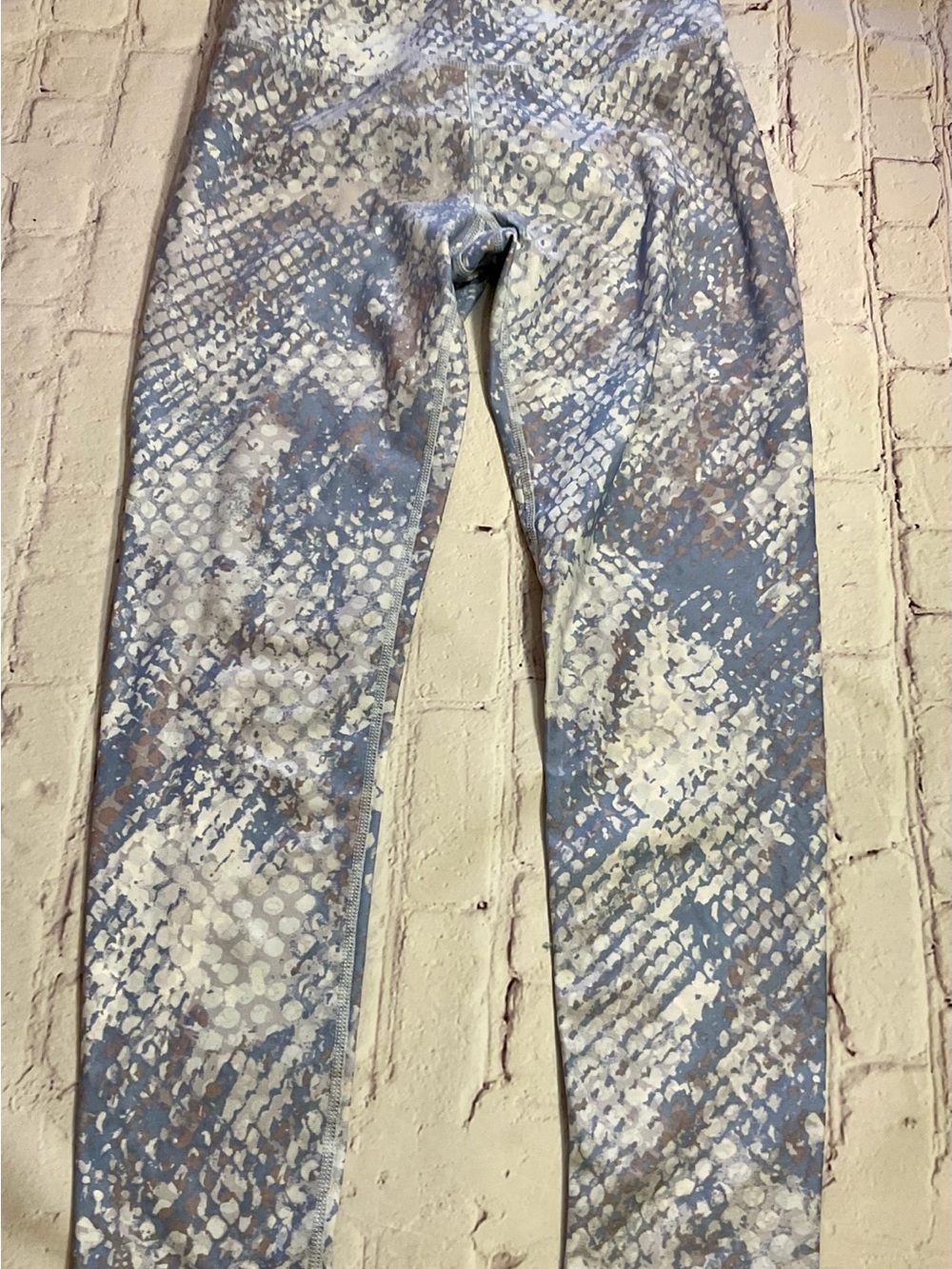 Calvin Klein Blue & White Patterned Skinny Jeggings